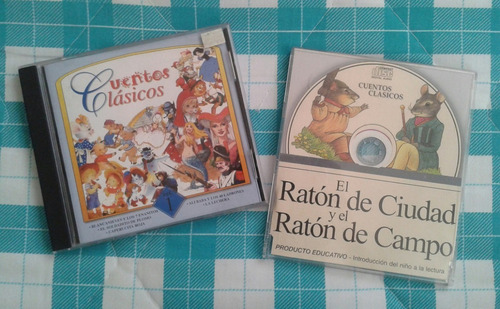 Dos Cd's De Cuentos Infantiles (se Venden Juntos)