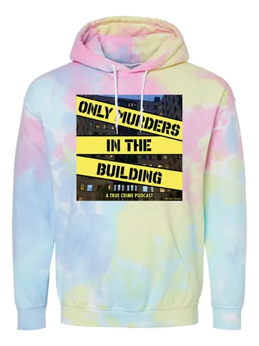 Smelly belly tv tie shop dye hoodie