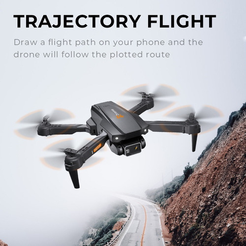 Lente Drone H15 4k Single Shot 2 Baterias Cor Preto