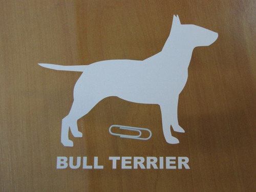 Vinilos Autoadhesivos Bull Terrier Perro