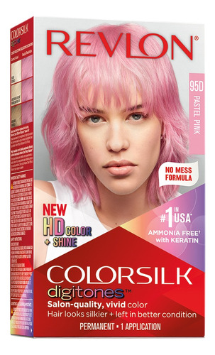  Tinte Permanente Colorsilk Tono 95d Pastel Pink Conqueratina