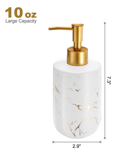 1pcs 10 Oz Soap Dispenser Hand And Dish Soap Dispenser Deter