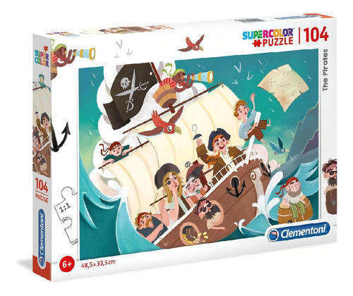 Puzzle Los Piratas 104 Piezas Clementoni