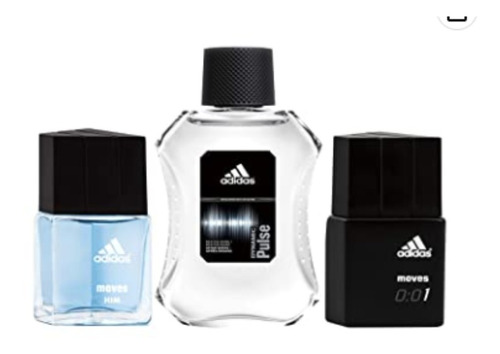  Perfume adidas Dynamic Pulse + Moves + Moves Him