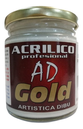Acrilico Profesional Gold 180ml Ad Artistica Dibu Grupo 1