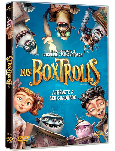Los Boxtrolls | Dvd Película Nueva