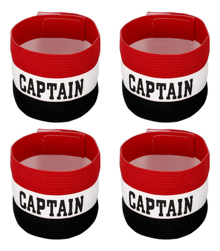 Captain's Armband 4 Banda Elastica Para Entrenamiento Equipo