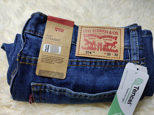 Pantalón Levi's (4) 514 Straight Stretch 33x32 Original 