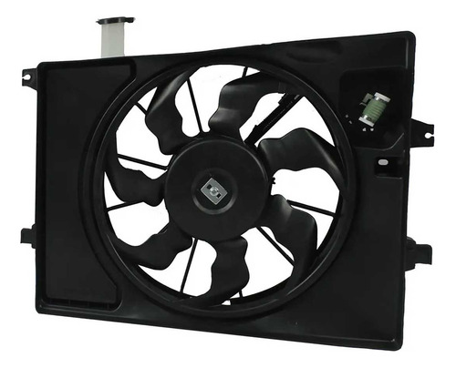 Motoventilador Para Elantra Gls 1.8 2015-2016 Resistenc Dep