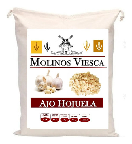 10 Kg De Ajo En Hojuela Deshidratado Y 1 Kg Romero En Polvo