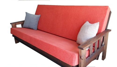 Colchon Para Futon Placas 20kg/m3 - Chenille Talampaya Lino