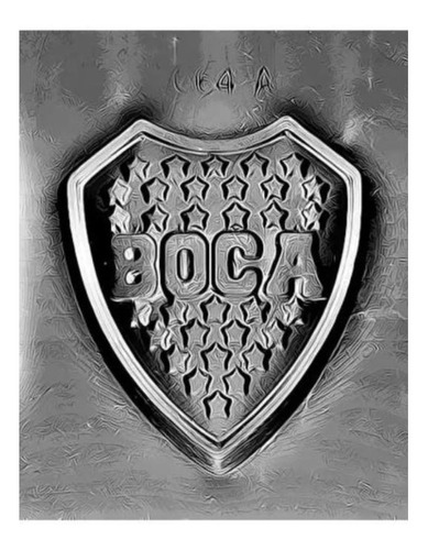 Molde De Souvenir Escudo Boca Juniors Grande Liniers