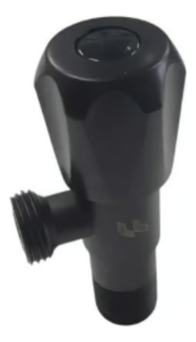 Llave Angular Wc Negra 1/2 X 1/2 He / Ventasrey