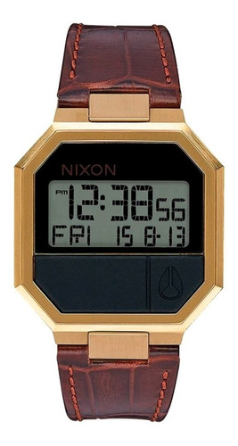 Reloj Nixon Unisex Plateado Teller Black Casual A045000