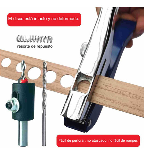 N Perforadora De 8mm Para Tornillo Con Taladro