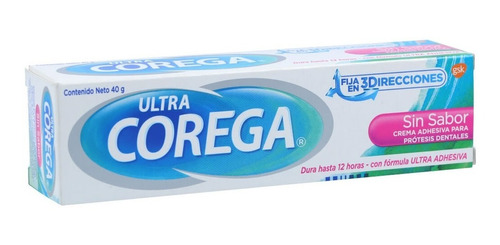 Crema Corega Sin Sabor X 40 Grs