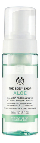 The Body Shop® Espuma De Limpeza Facial Aloe Vera 150ml Momento De Aplicação Dia/noite Tipo De Pele Sensível Seca