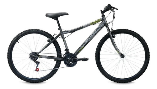 Bicicleta Mercurio Mtb Ztx 18 Velocidades Rodada 26 Color Gris