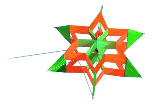 Cometa Lotus Con Bolsa De Almacenamiento, Hermosa Cometa 3d