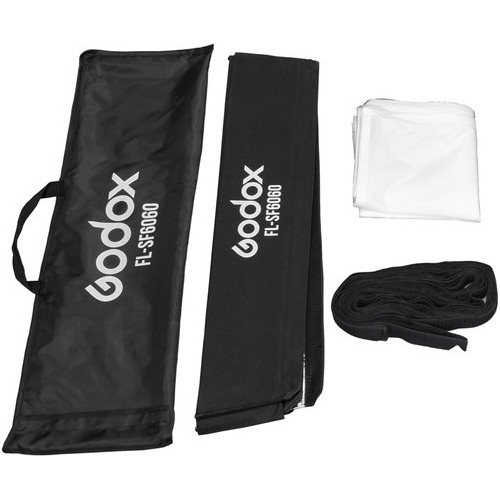 Kit Godox Softbox Con Rejilla Para Panel Led Flexible Fl150s