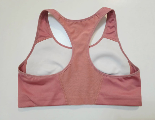 Nike Top Deportivo Victory Dri Fit High Support Talle M Rosa Claro Lisa M (Usado)