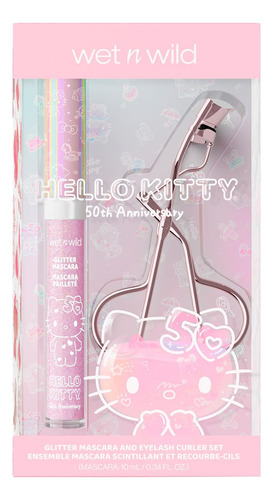 Wet N Wild Hello Kitty - Juego De Rímel Con Purpurina Y Riza