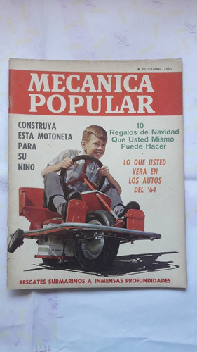 Revista Mecanica Popular Noviembre 1963 