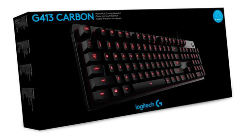 Imagen 1 de 6 de Teclado Mecanico Con Retroiluminacion G413 Para Juegos Gamer