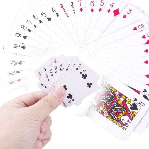 Mini Cartas De Juego 5 Barajas Tarjetas De Póquer Viaje