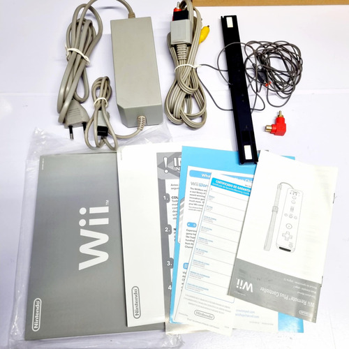 190- Console Wii Black Em Excelente Estado! Preto (Usado)