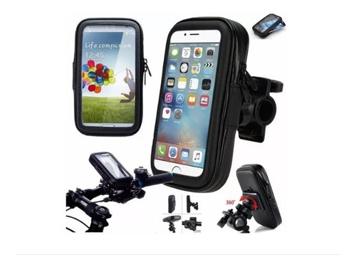 Porta Smartphone Moto Touch Impermeable Para Moto Bicicleta