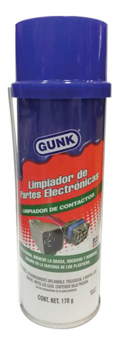 Limpiador En Spray Para Contactos Eléctricos Cont 170g Gunk