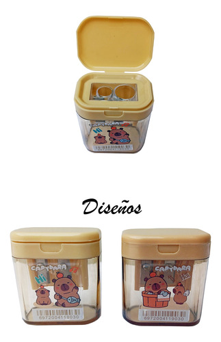 Set Capibara: Útiles Divertidos Para Colorear Y Dibujar