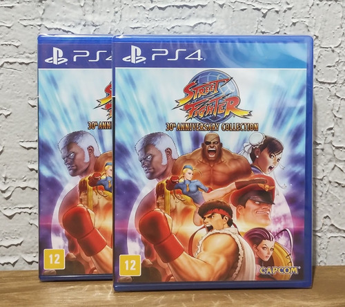 Street Fighter 30th Anniversary Collection Ps4 Midia Fisica