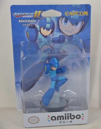 Amiibo Mega Man 11 Rockman Megaman Rock Man Wii U 3ds Switch