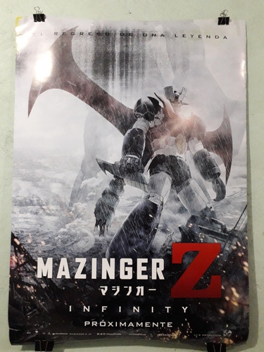 Poster Original De Cine Mazinger Z Infinity