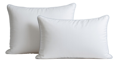 Juego De 2 Almohadas Queen Linenspa Memory Foam Triturado