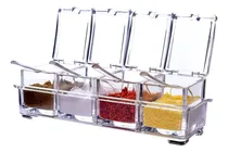 Comprar Porta Condimento Organizador Tempero Acrílico Cozinha Oferta