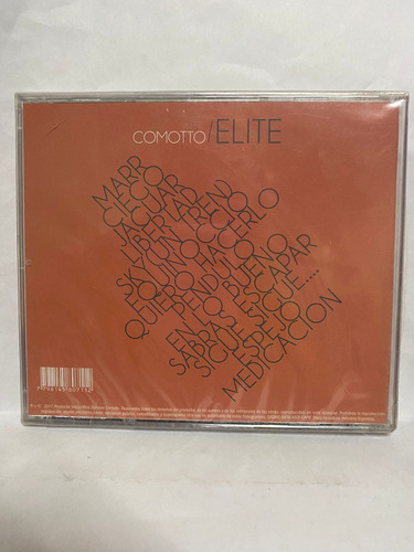 Cd Comotto Elite /eltren