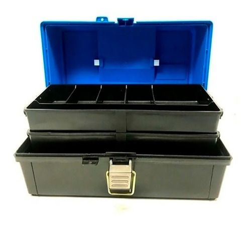 Caja De Pesca Mauri 350 L, 2 Bandejas Rebatibles 35x18x18 Cm