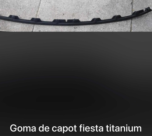 Goma De Capot Fiesta Titanium