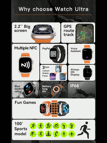 Smart Watch Inteligente I9