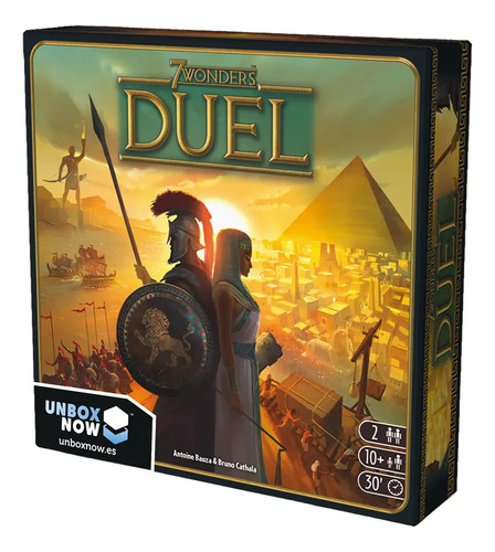 Juego De Mesa 7 Wonders Duel Base Asmodee