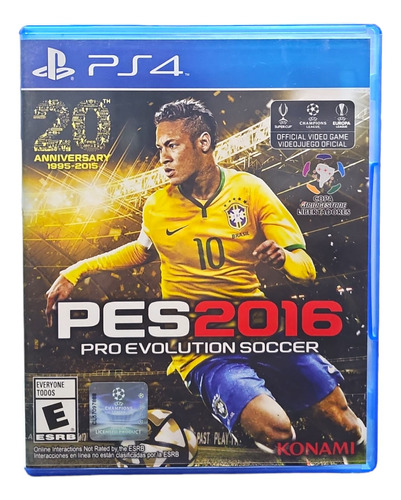 Juego Pro Evolution Soccer (pes) 2016 Para Ps4