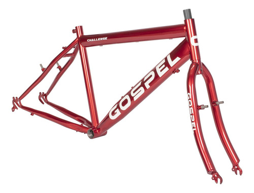 Cuadro Para Bicicleta R24 Rojo Waterdrop Ys-955 Gospel