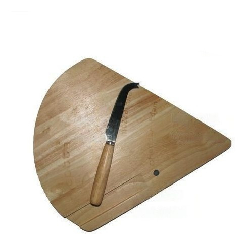 Tabla Madera Para Queso + Cuchillo Hogar Cocina Chef
