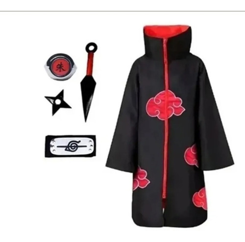 Akatsuki + Kunai + Shuriken Bandana Kit - Naruto Itachi