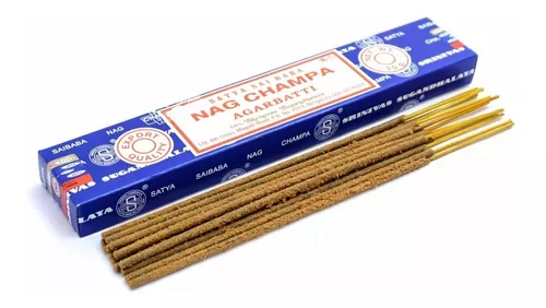  Nag Champa Auténticas varillas de incienso SATYA SAI Baba (rosa  fresca) : Hogar y Cocina