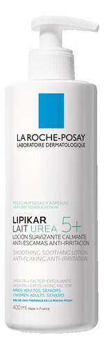  Leche para cuerpo La Roche-Posay Lipikar Lait Urea 5+ en dosificador 400mL