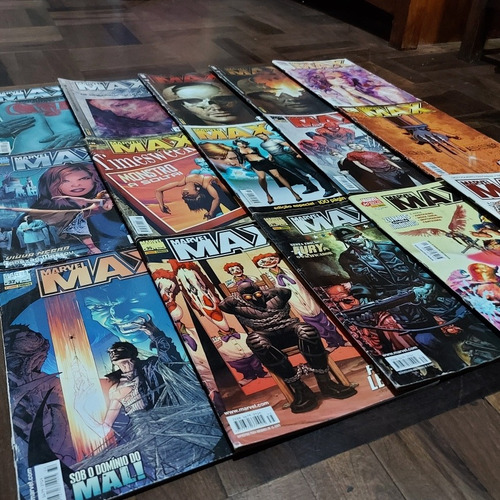 Lote 27 Gibis Marvel Max